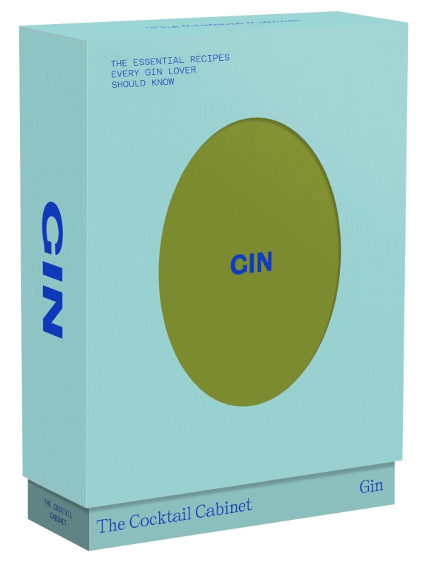 Book cover image - The Cocktail Cabinet: Gin