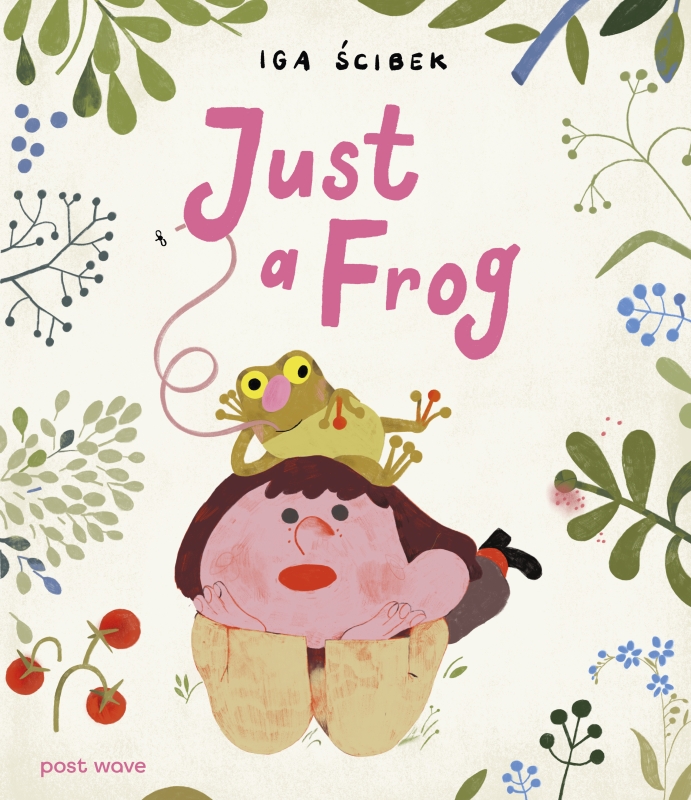 Book cover image - Just a Frog