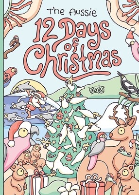 Book cover image - The Aussie 12 Days of Christmas