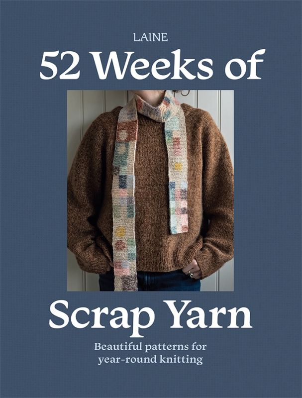 Book cover image - 52 Weeks of Scrap Yarn