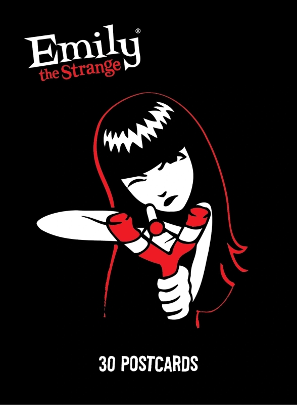 Book cover image - Emily the Strange: 30 Postcards