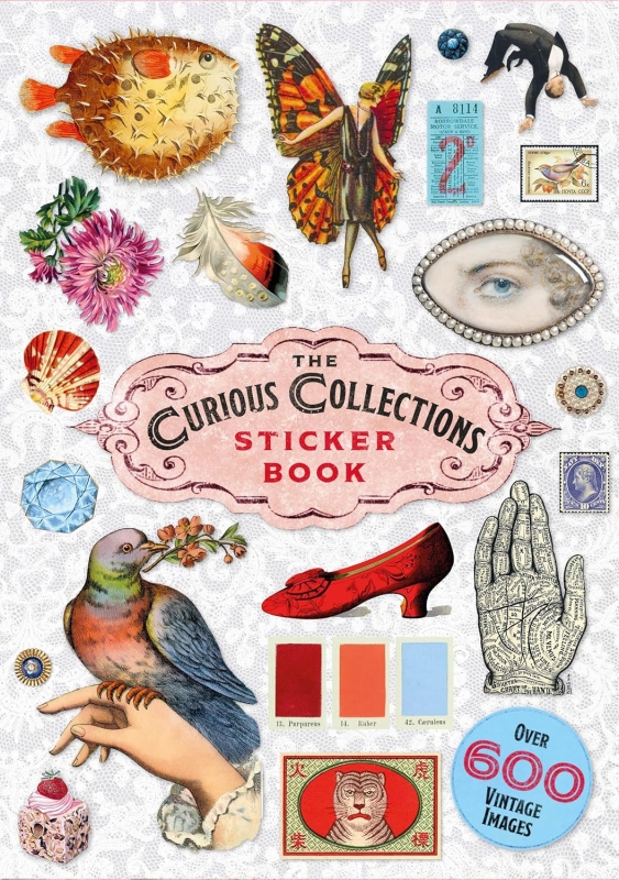 Book cover image - The Curious Collections Sticker Book