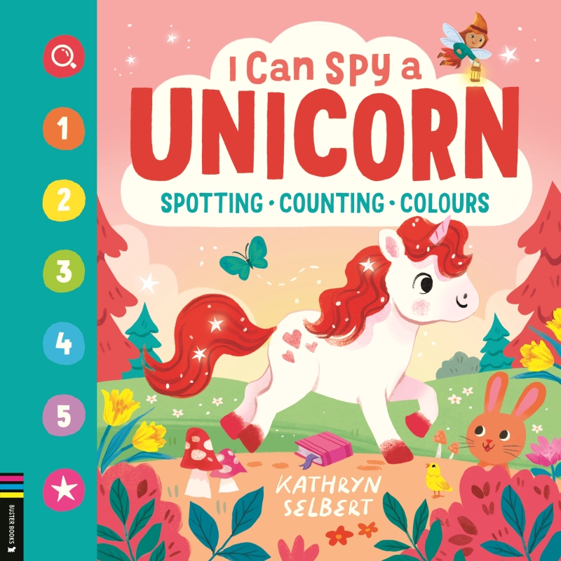 Book cover image - I Can Spy a Unicorn