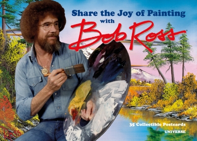 Book cover image - Share the Joy of Painting with Bob Ross
