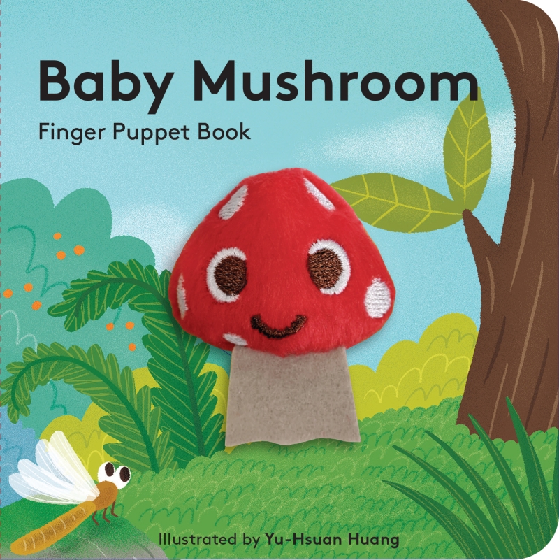 Book cover image - Baby Mushroom: Finger Puppet Book