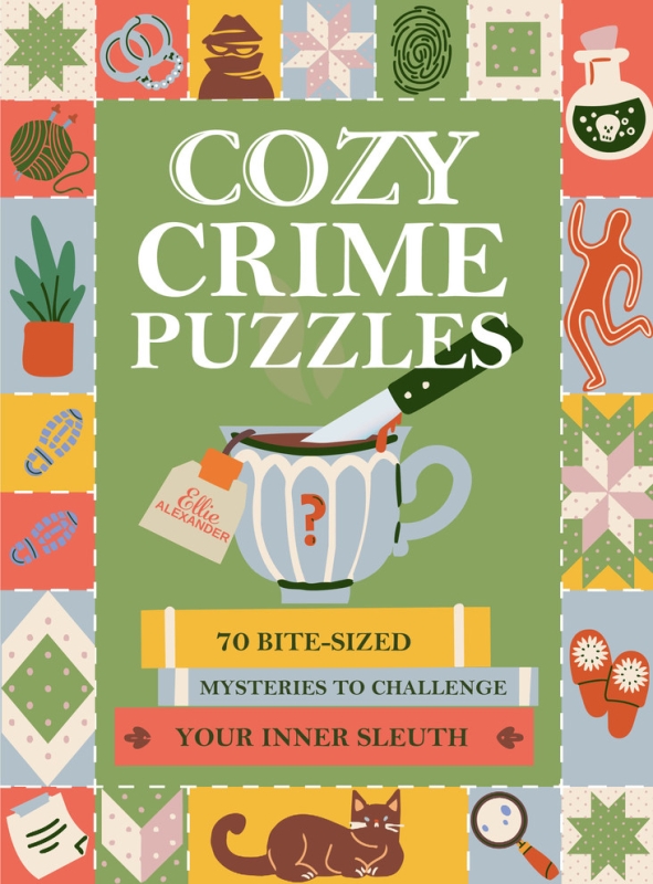 Book cover image - Cozy Crime Puzzles