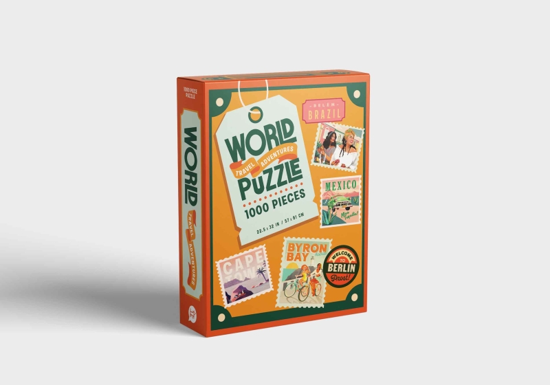 Book cover image - World Travel Adventures: 1000-Piece Puzzle
