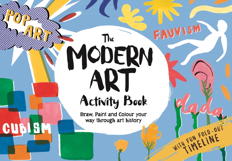 Book cover image - The Modern Art Activity Book