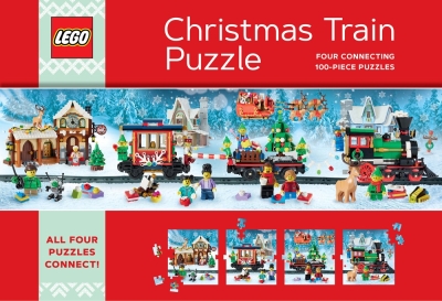 Book cover image - LEGO Christmas Train Puzzle