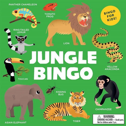 Book cover image - Jungle Bingo