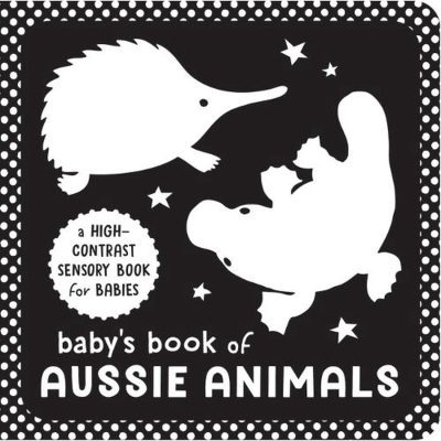 Book cover image - Baby’s book of Aussie Animals