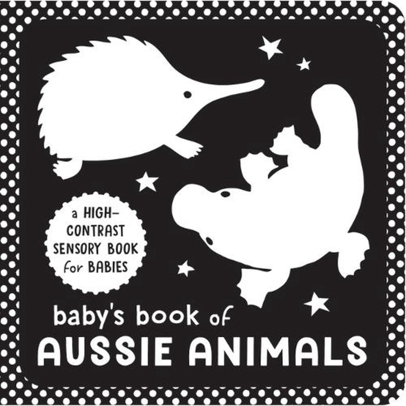 Book cover image - Baby’s book of Aussie Animals