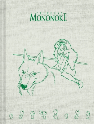Book cover image - Studio Ghibli Princess Mononoke Notebook