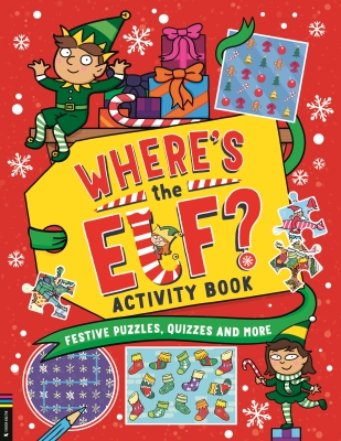 Book cover image - Where’s the Elf? Activity Book