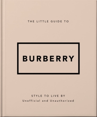 Book cover image - The Little Guide to Burberry