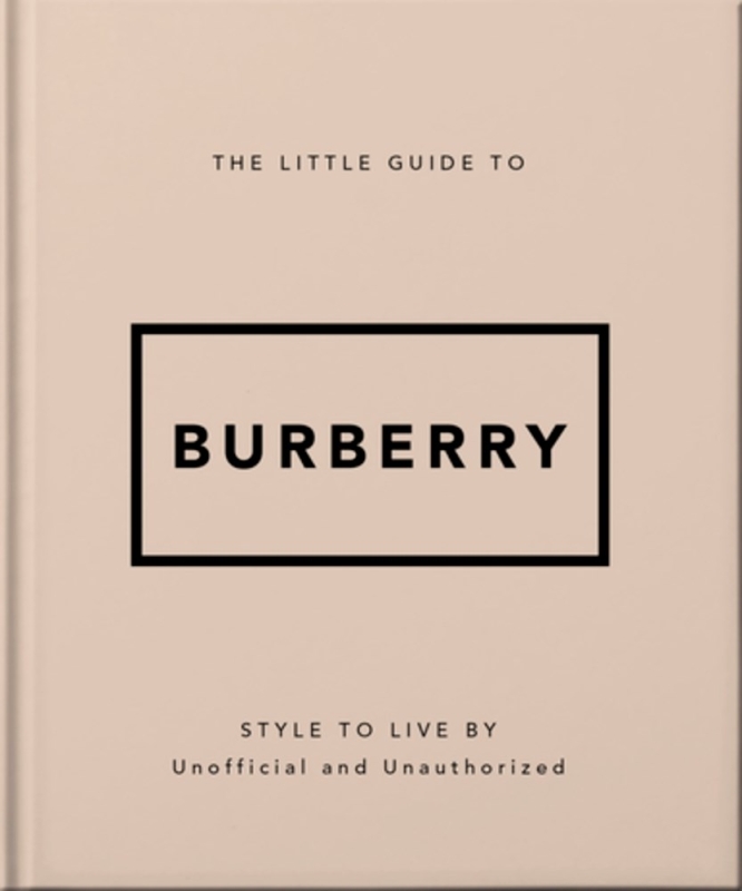Book cover image - The Little Guide to Burberry