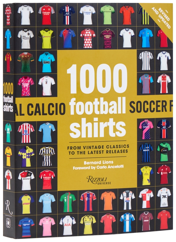 Book cover image - 1000 Football Shirts Revised and Updated