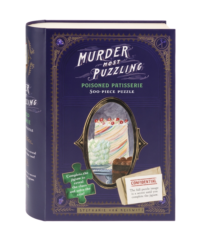 Book cover image - Murder Most Puzzling Poisoned Patisserie 500-Piece Puzzle