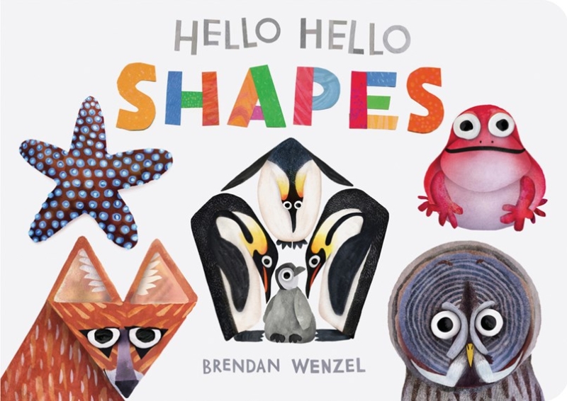 Book cover image - Hello Hello Shapes