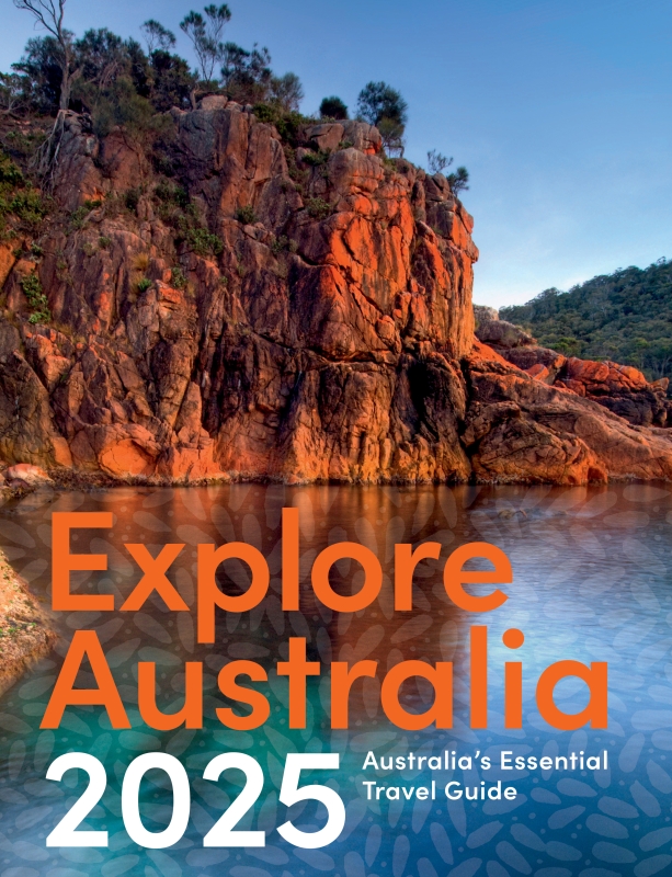 Book cover image - Explore Australia 2025